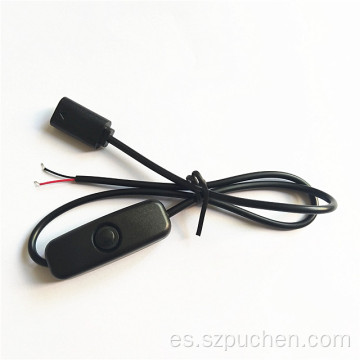 Cable de interruptor micro femenino de 5V personalizado personalizado
